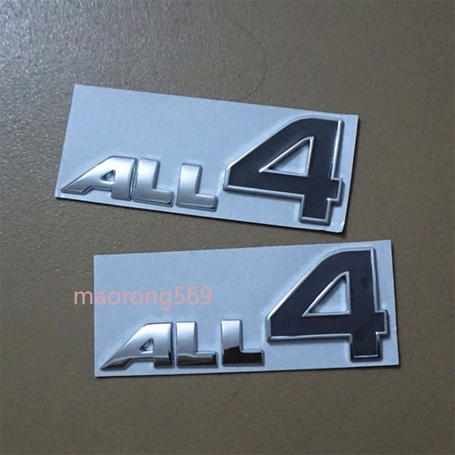 All4 chrome gray - 2x, silver