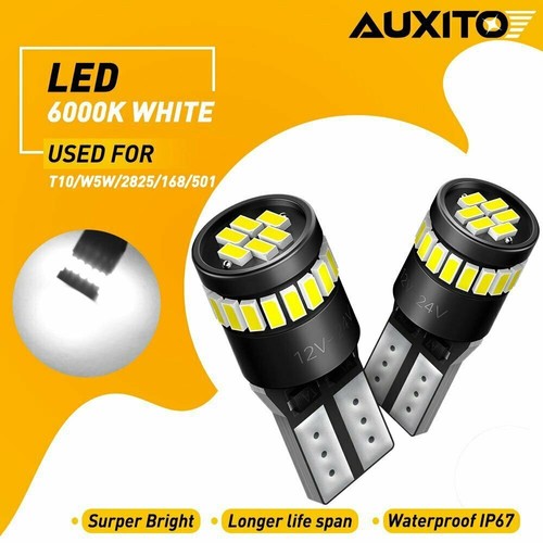 Pair t10 led - bulb, side