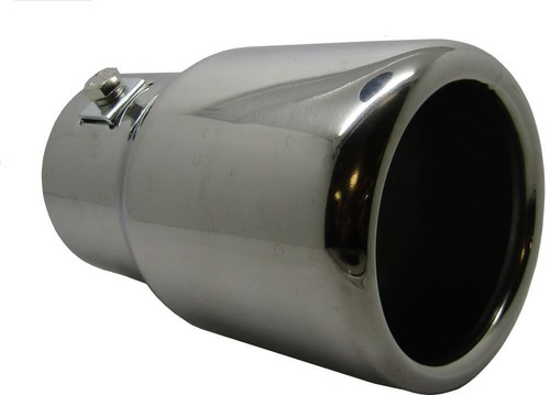 Round exhaust tail trim pipe - round,